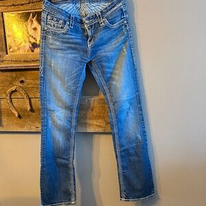 Rock Revival Light Blue Bootcut Jeans